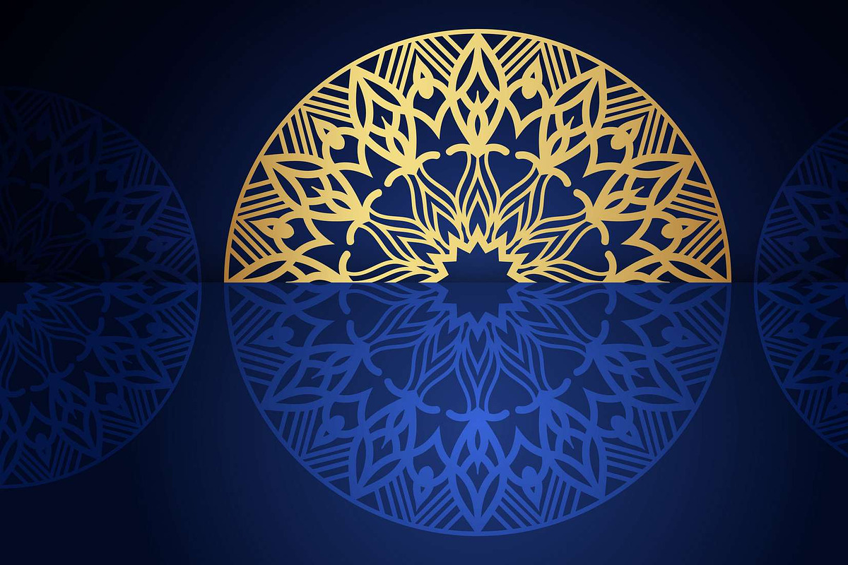 560+ Mandala Design Mega Collection, a Decorative Illustration by NJ Himel (Photo 46 of 289)