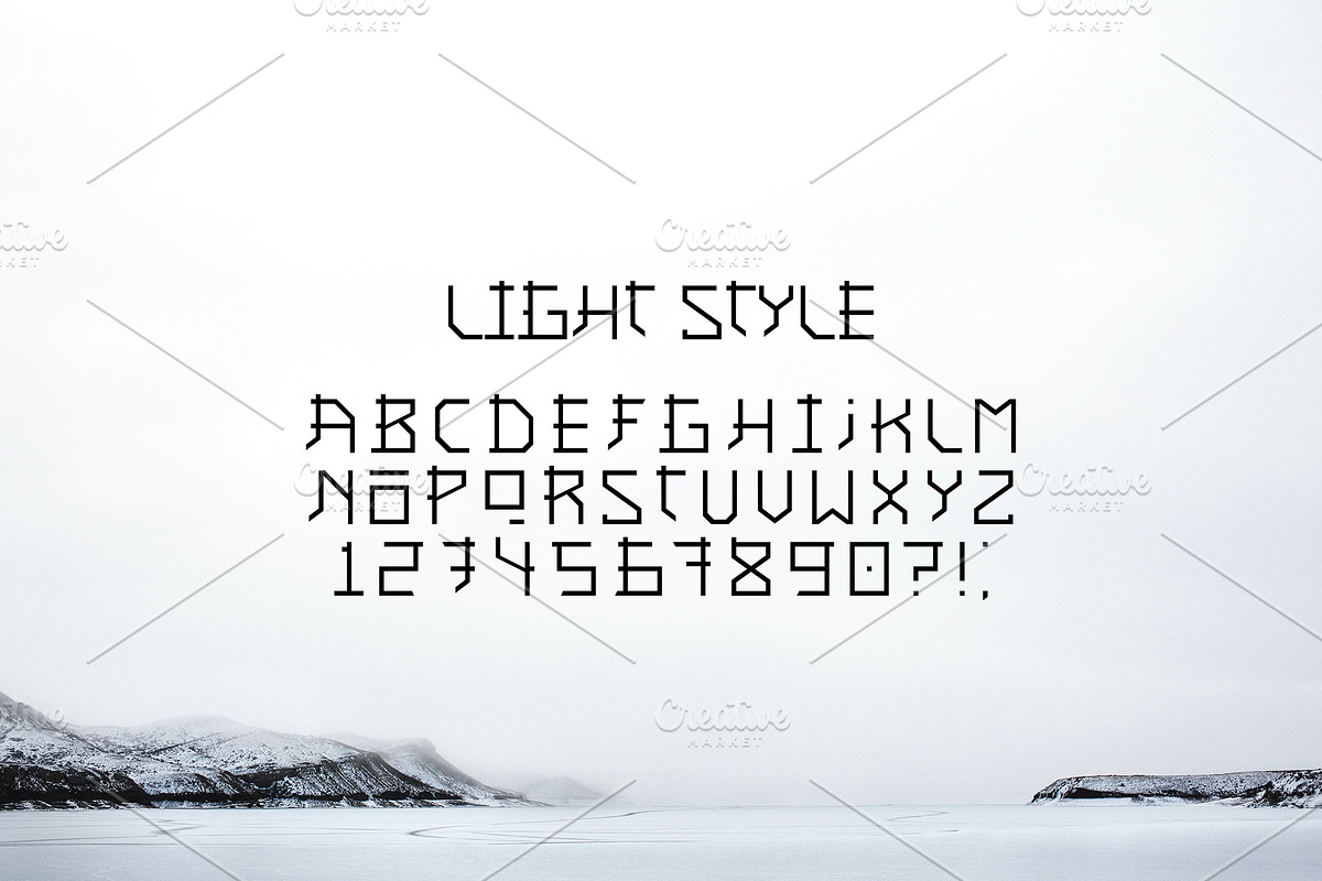Asian font / japanese style., a Script Font by Nomber_86 (Photo 4 of 6)