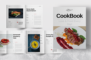 Your Own Cookbook & Recipe Book, a Brochure Template by Boris Cupac