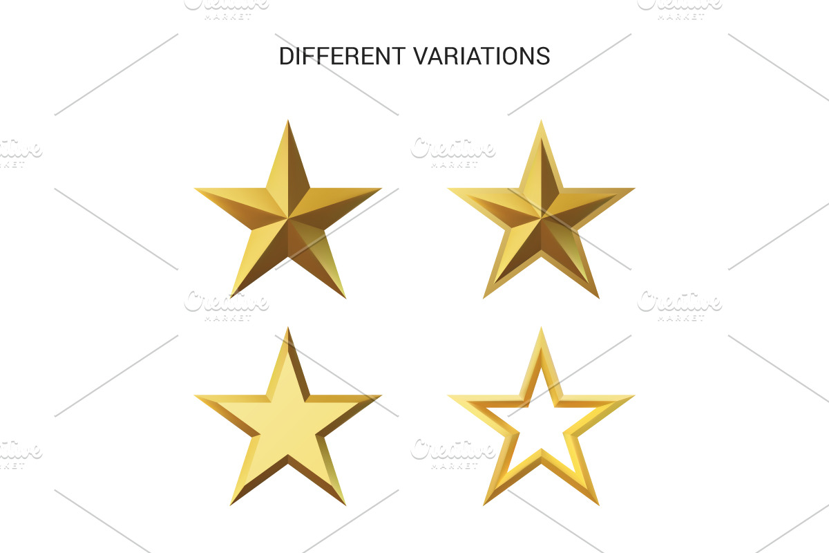 Gold stars collection., an Icon by Nomber_86 (Photo 7 of 7)