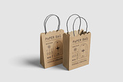 Professional Paper Bag Mockup, an Advertising Mockup by bimockup (Thumbnail 2 of 6)