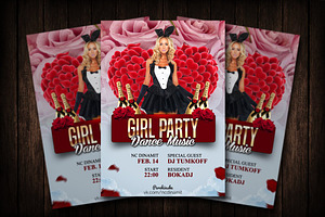 Valentines Day Flyer Template