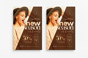 New Season Arrivals Flyer Template