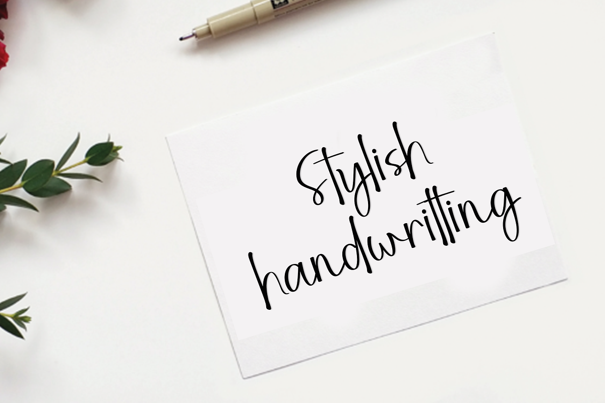 Stay Dreaming, a Handwritten Font by FreshTypeINK (Photo 3 of 8)