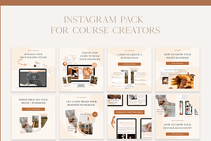 Instagram Marketing Pack CANVA