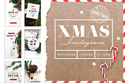 Classy Xmas INSTAGRAM STORY Pack, a Social Media Template by Marie T (Thumbnail 1 of 9)