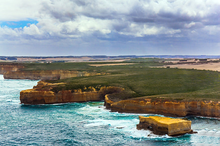 Group of limestone cliffs on Pacific coast, a Nature Photo by kavram