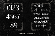 Dreadglyph – Metal Horror Typeface, a Serif Font by Inviline.co (Thumbnail 4 of 17)