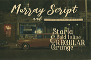 Murray Script Font Duo, a Script Font by Deeezy (Thumbnail 2 of 7)