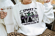Spooky Book Club, Bookish Halloween, an Illustration by Sublimation Artist (Thumbnail 8 of 9)
