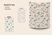 Watercolor Halloween patterns, a Pattern Graphic by Lagniappe Art (Thumbnail 9 of 11)