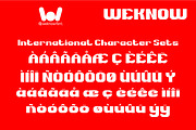 Big Power font, a Sans Serif Font by weknow (Thumbnail 8 of 8)