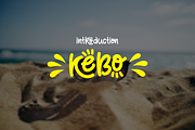 kebo - handwritten style, a Font by DiosiArt (Thumbnail 1 of 8)