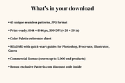Abstract Blooming Floral Patterns, a Pattern Graphic by Ninterints (Thumbnail 2 of 16)