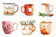 Nurse Fall Harvest Coffee Mug png, an Illustration by CreationArt (Thumbnail 2 of 5)