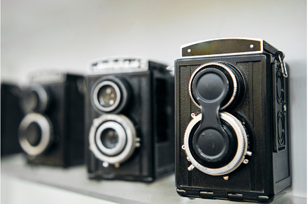 Twin-lens reflex camera. Group of, a Technology Photo by Rohan Photography