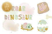 Dinosaur Jurassic World Clipart Set, an Illustration by The Dutch Lady Designs (Thumbnail 3 of 5)
