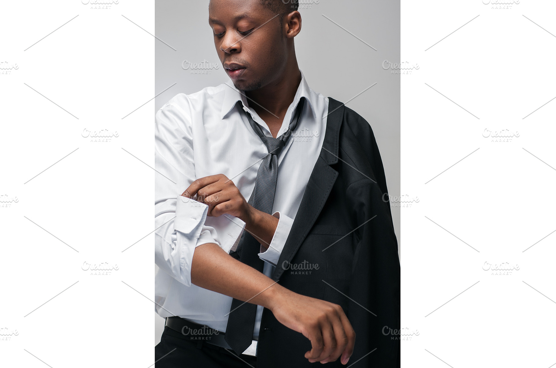 Afroamerican guy in expensive fancy, a Person Photo by Photo Drive Studio