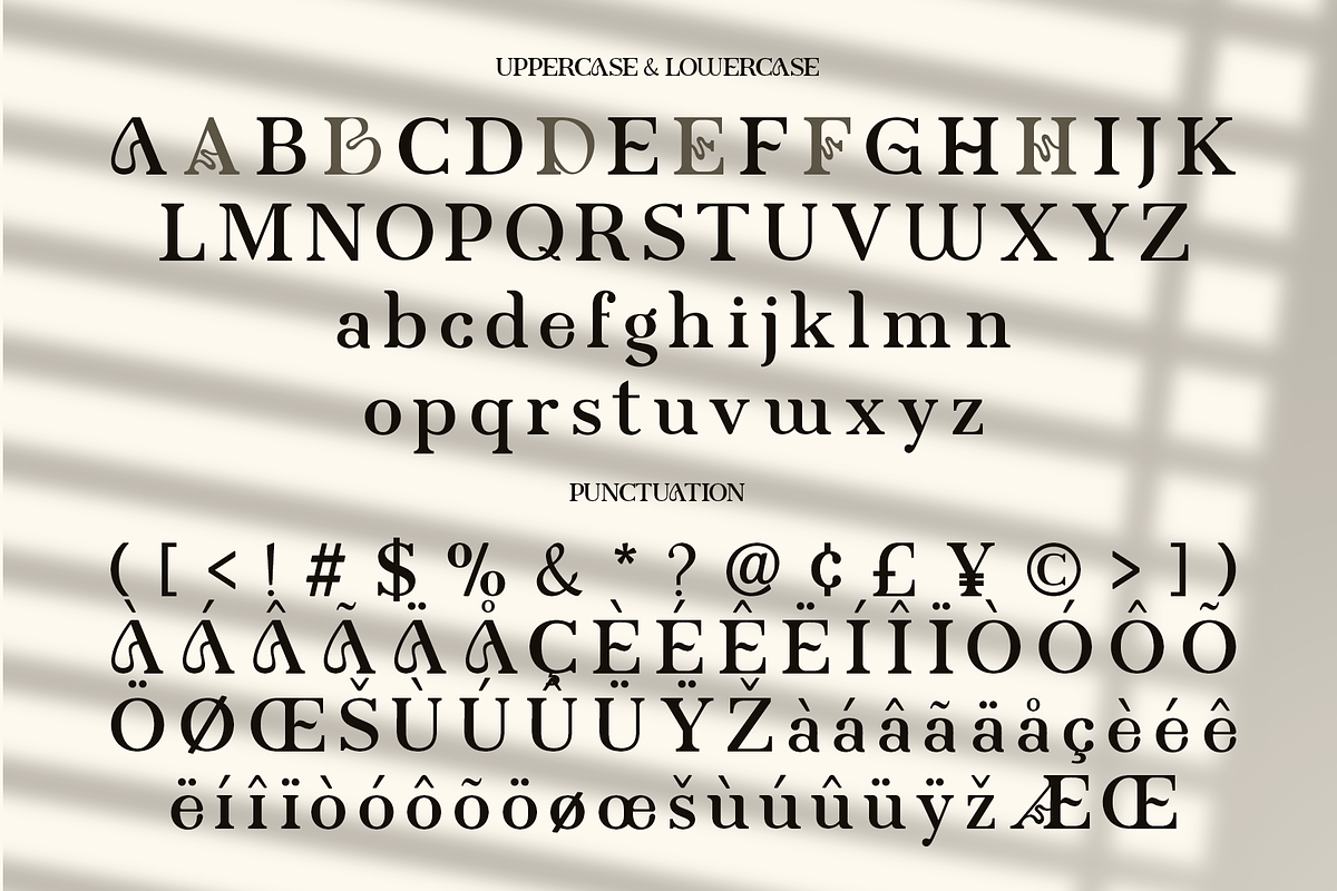 Zyravelle - Elegant Serif Display, a Serif Font by Indotype Foundry (Photo 5 of 10)