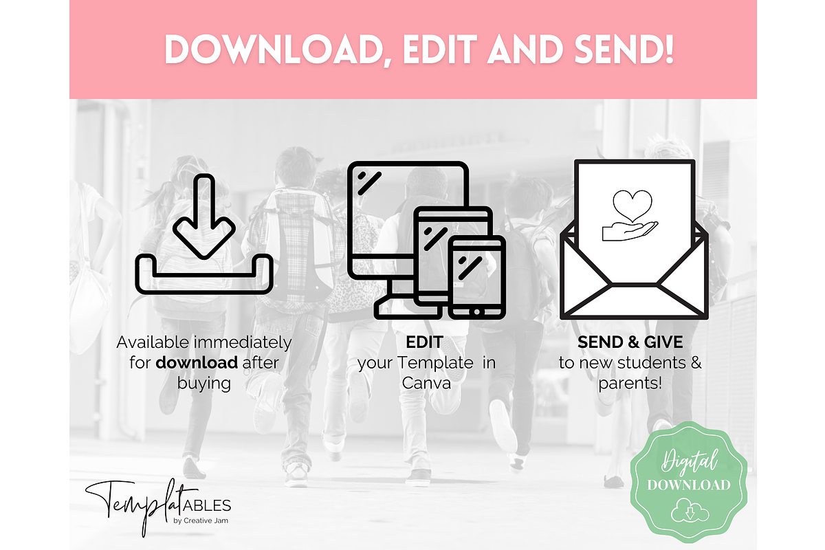 Meet the Teacher Template - Canva, a Templates & Theme by Templatables (Photo 9 of 9)