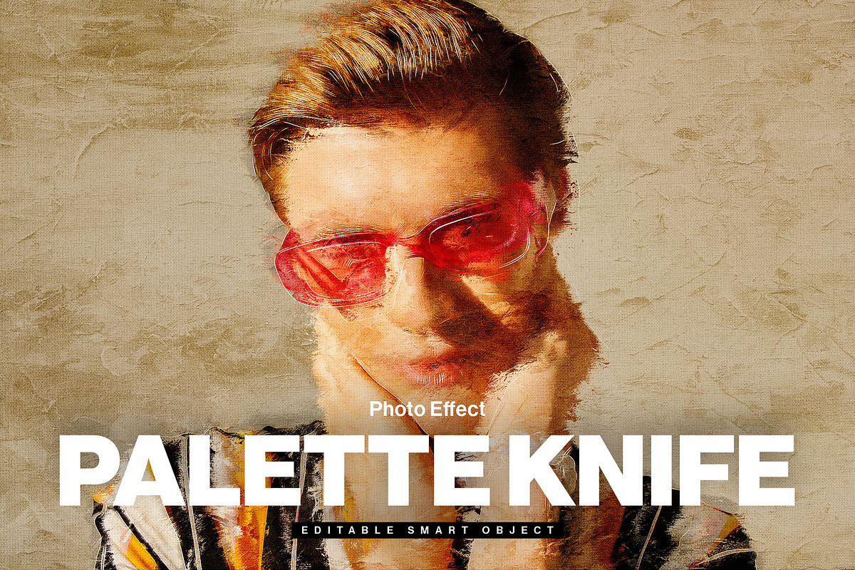 Palette Knife Photo Effect Template, a Layer Style Add-On by DesignerCandies (Photo 6 of 6)