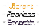 CS Bunker – Reverse Contrast Font, a Sans Serif Font by Craft Supply Co. (Thumbnail 4 of 8)