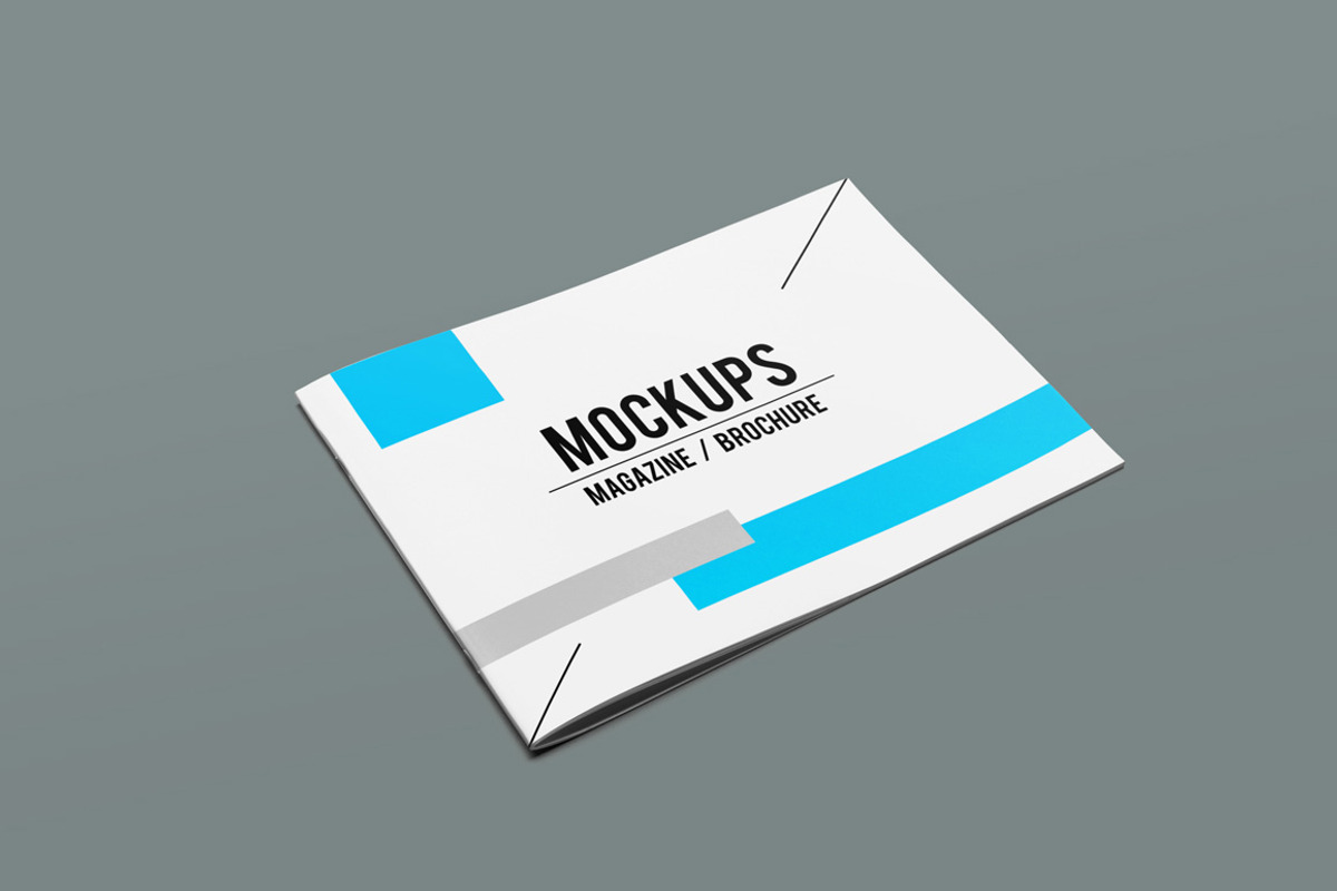 Lanscape Magazine / Brochure Mock-up, a Print Template by Craftmaster (Photo 1 of 6)