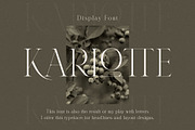Karlotte - Elegant Serif Font, a Serif Font by Dora Typefoundry (Thumbnail 1 of 25)