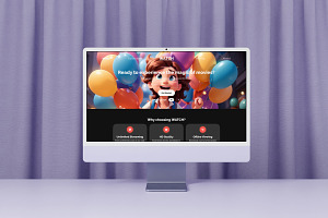 Watch - Movie Streaming Landing Page