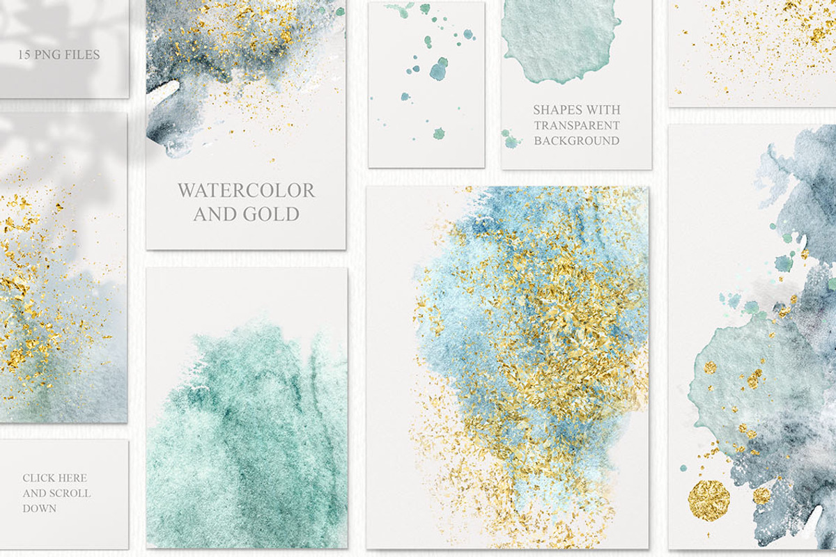 Watercolor Improvisation+Alphabets, a Texture Illustration by Eva Katerina (Photo 17 of 19)