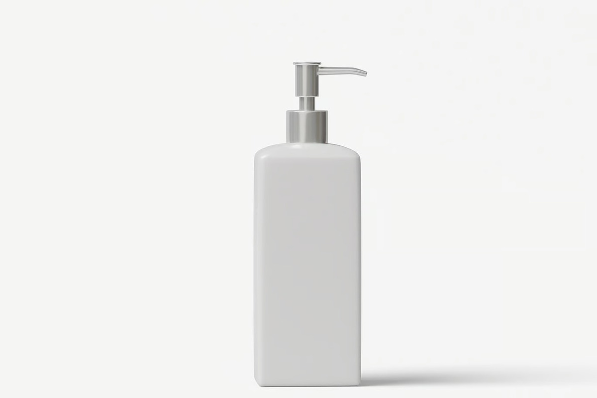Lotion Pump Bottle Mockup, a Packaging Mockup by renderstockmarket (Photo 3 of 4)