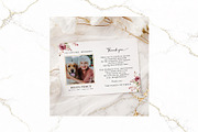Funeral Thank You Card Canva FR008, a Card Template by TyphoonStudio (Thumbnail 1 of 6)