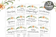 Baby Shower Games, Set Of 12 Pack, a Graphic by Wow Designs (Thumbnail 1 of 5)