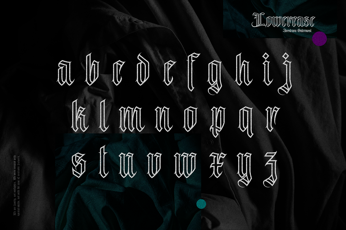 Avestrava Outermost, a Blackletter Font by ilhamtaro (Photo 7 of 11)
