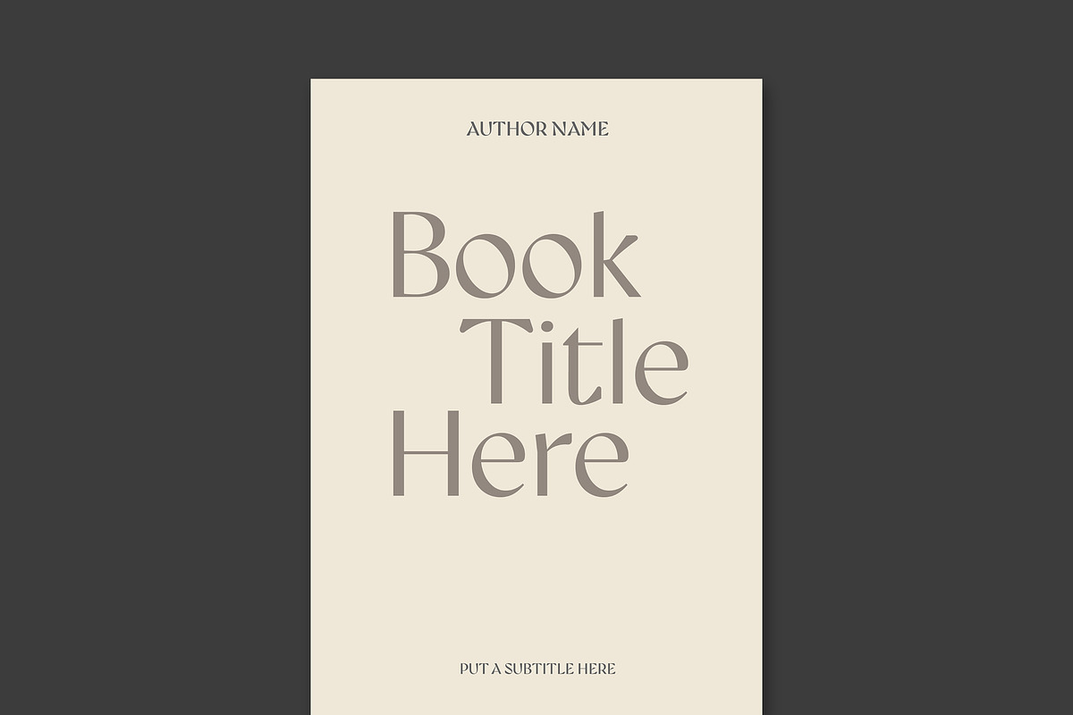 Minimalist Book Layout, a Brochure Template by tomsarraipodesign (Photo 2 of 2)