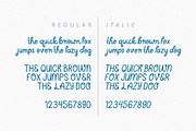 Winter Moodboard | Handwritten Font, a Script Font by Suntype | Sunshine Std (Thumbnail 3 of 9)