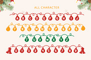 Balls Christmas - Decorative Font, a Handwritten Font by Densu Creative (Thumbnail 6 of 6)