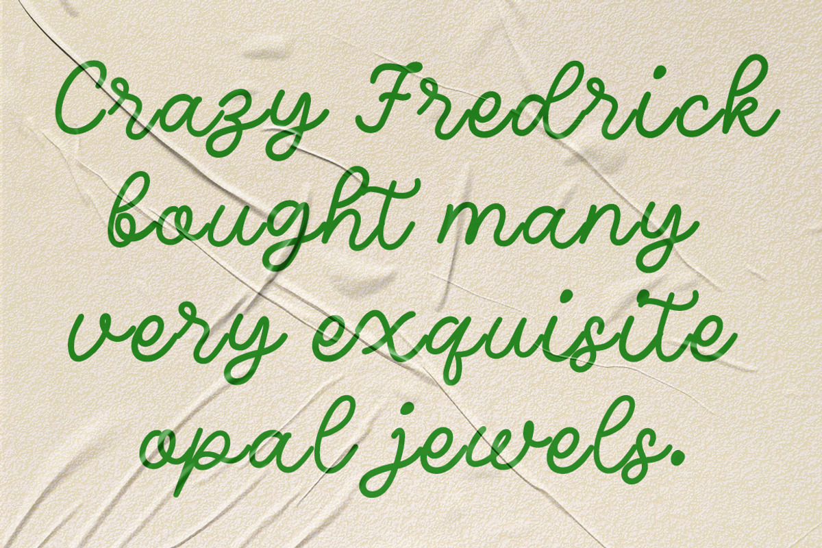 Seraphic - Script Font, a Script Font by Almeera Std (Photo 5 of 6)