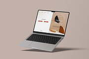 Macbook Mockup Set | 25 PSD files, a Mac Mockup by rahmatmoscae (Thumbnail 7 of 26)