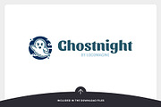 Ghost Night Logo Template, a Branding & Logo Template by LOGOMAGINE (Thumbnail 10 of 16)