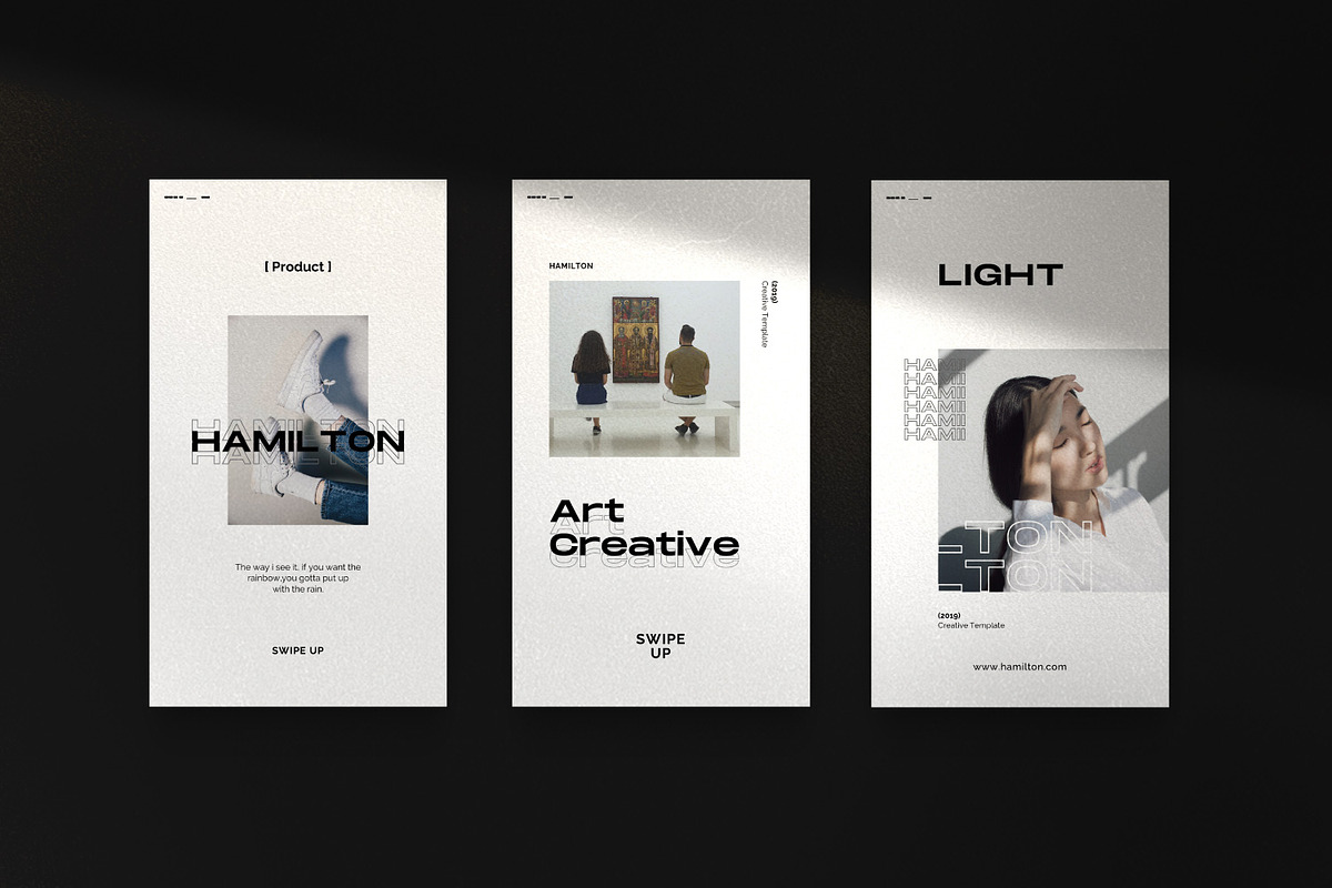 HAMILLTON - Social Media Pack Bundle, a Social Media Template by Dirtytemp Studio (Photo 11 of 14)