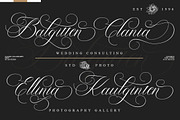 Balgitten Script, a Script Font by IM Studio (Thumbnail 4 of 8)