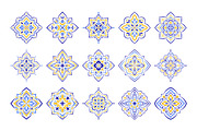 Mediterranean Style Tiles and Motifs, a Pattern Graphic by Vodoleyka (Thumbnail 8 of 16)
