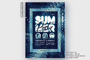 Summer Party Flyer / Poster, a Flyer Template by Mariux (Thumbnail 2 of 3)