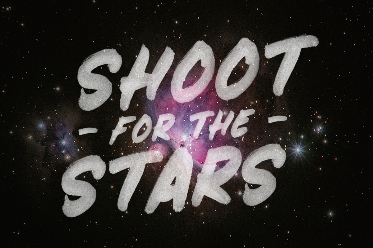 Supernova - Hand Painted Font preview 5