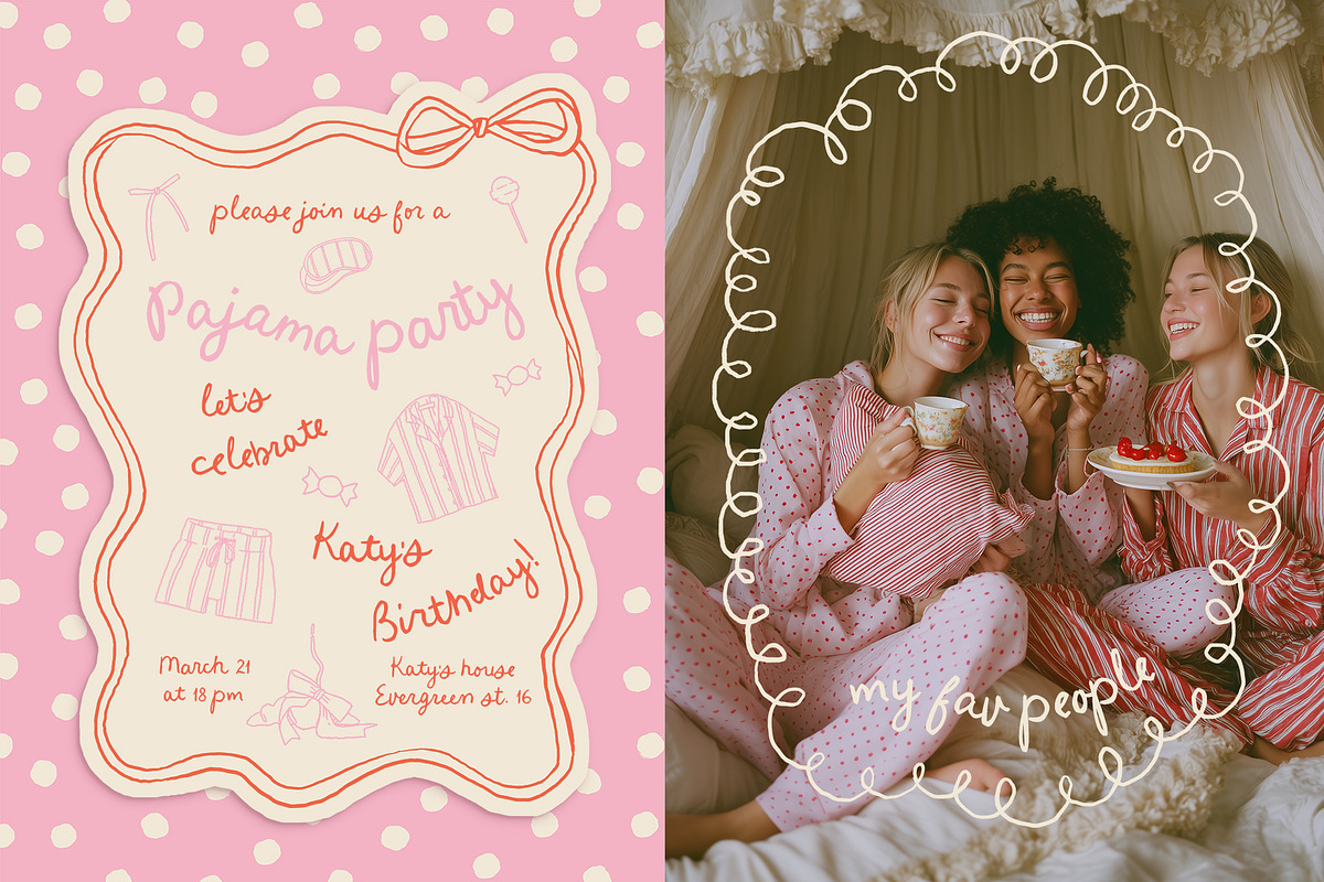 Soft Girl Spring Club - clipart set, an Object Graphic by Cute Atelier (Photo 8 of 13)