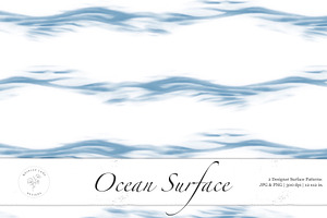 Ocean Waves Surface Pattern