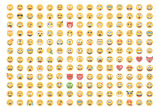 1000 Flat Smiley Icons, an Emoji Icon by Creative Stall (Thumbnail 2 of 5)