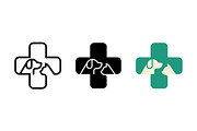 Pet Care Logo Set, a Solid Icon by Artonix (Thumbnail 2 of 2)