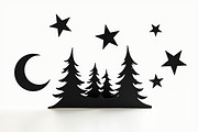Crescent Moons and Star Silhouette, an Illustration by Amazin_art (Thumbnail 29 of 31)